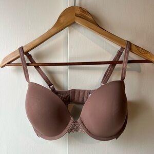 Women's Brown Bra 32DD Purple Brown Btemptd